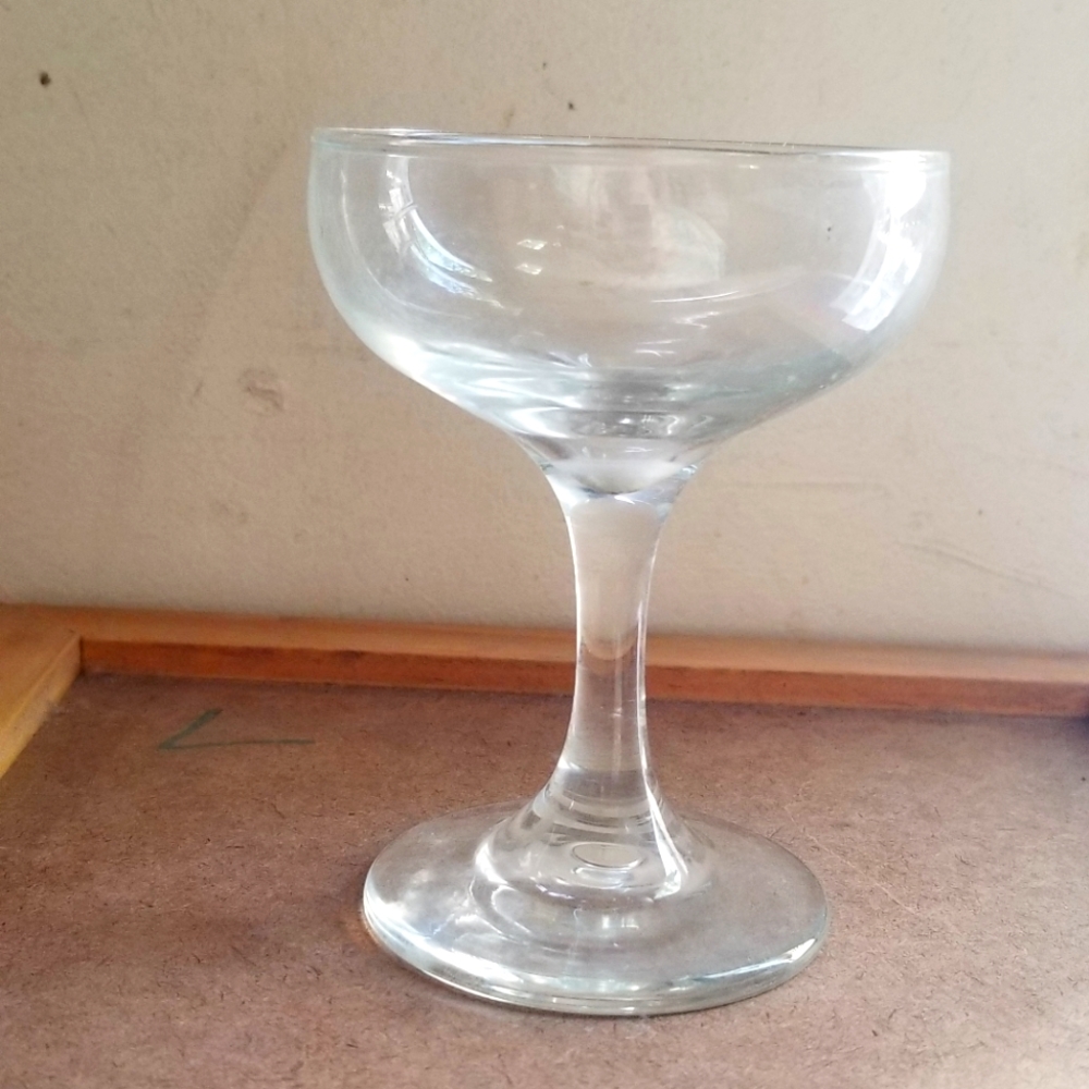 Vintage Champagne Glass